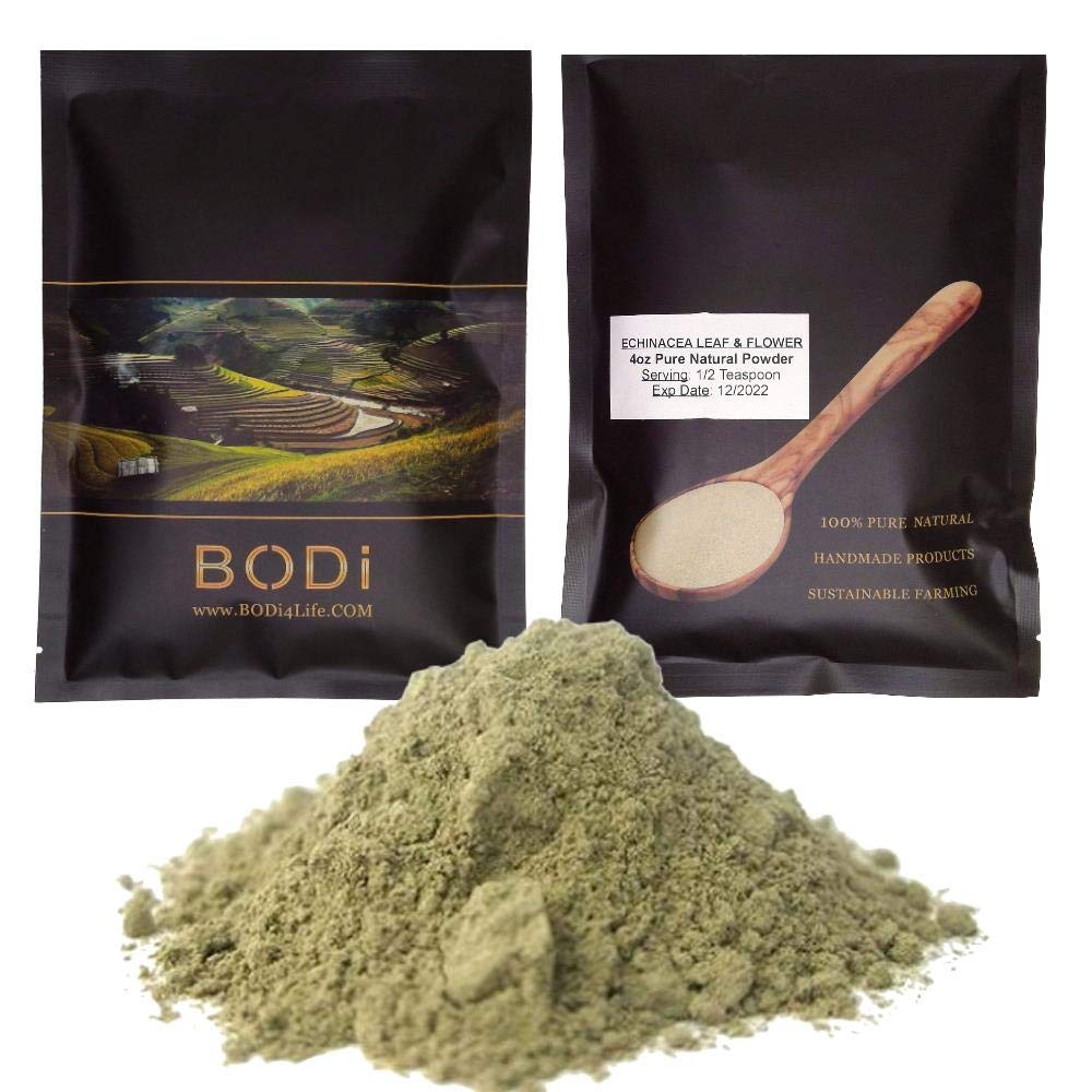 Echinacea Purpurea Leaf & Flower Powder - 100% Pure, Natural & Chemical-Free Organic Supplement (4oz, 8oz, 16oz, 32oz) | Immune Support, Wellness Boost | Perfect for Teas, Smoothies & Herbal Remedies