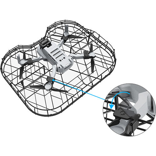 PGYTECH Propeller Cage for DJI Mavic Mini Drone - Protective Guard for Safe Flying - Perfect for Indoor & Tight Space Drone Operations