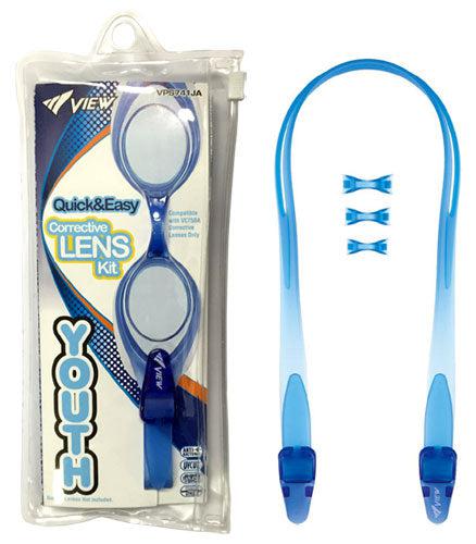 VIEW VPS741 Junior Swimming Goggle Strap Kit - Adjustable Replacement Strap for Kids Swim Goggles - Perfect for Swim Practice, Lessons & Water Sports