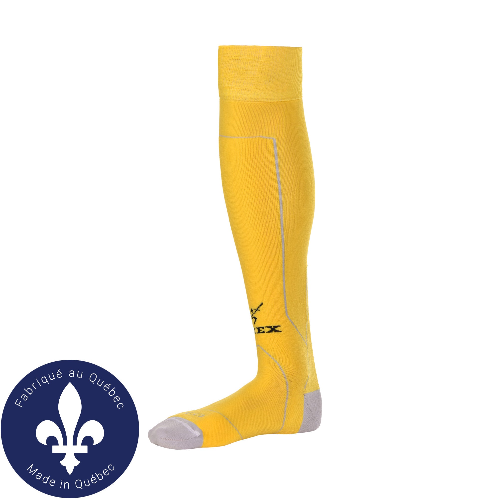 Imex Yellow Fencing Socks - Factory Seconds | Durable Sports Socks for Fencing, Soccer & Athletic Training | Comfortable Breathable Performance Socks