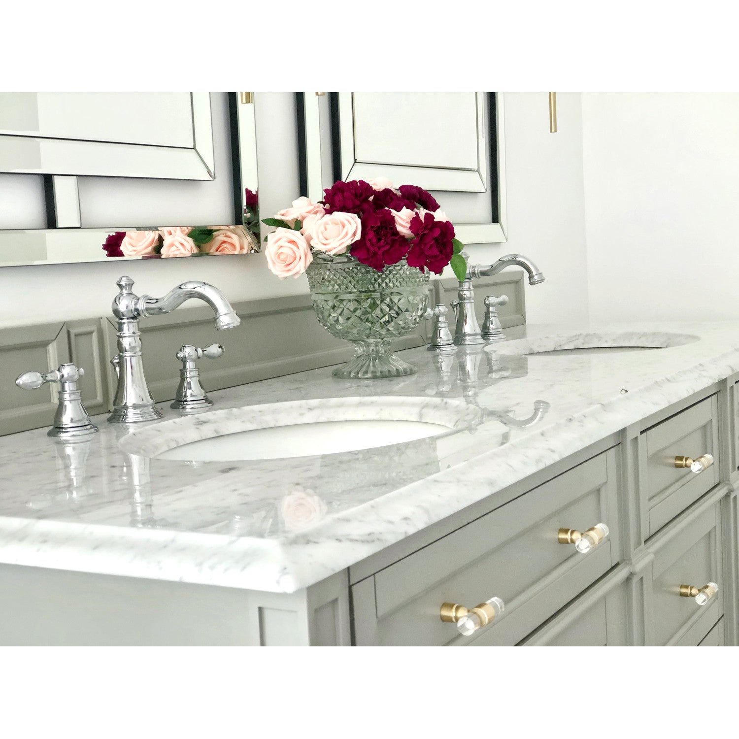 American Classic FSC1971ACL 3-Hole Widespread Bathroom Faucet with Pop-Up Drain - Polished Chrome Finish - Perfect for Modern Bathroom Renovations & Vanity Upgrades