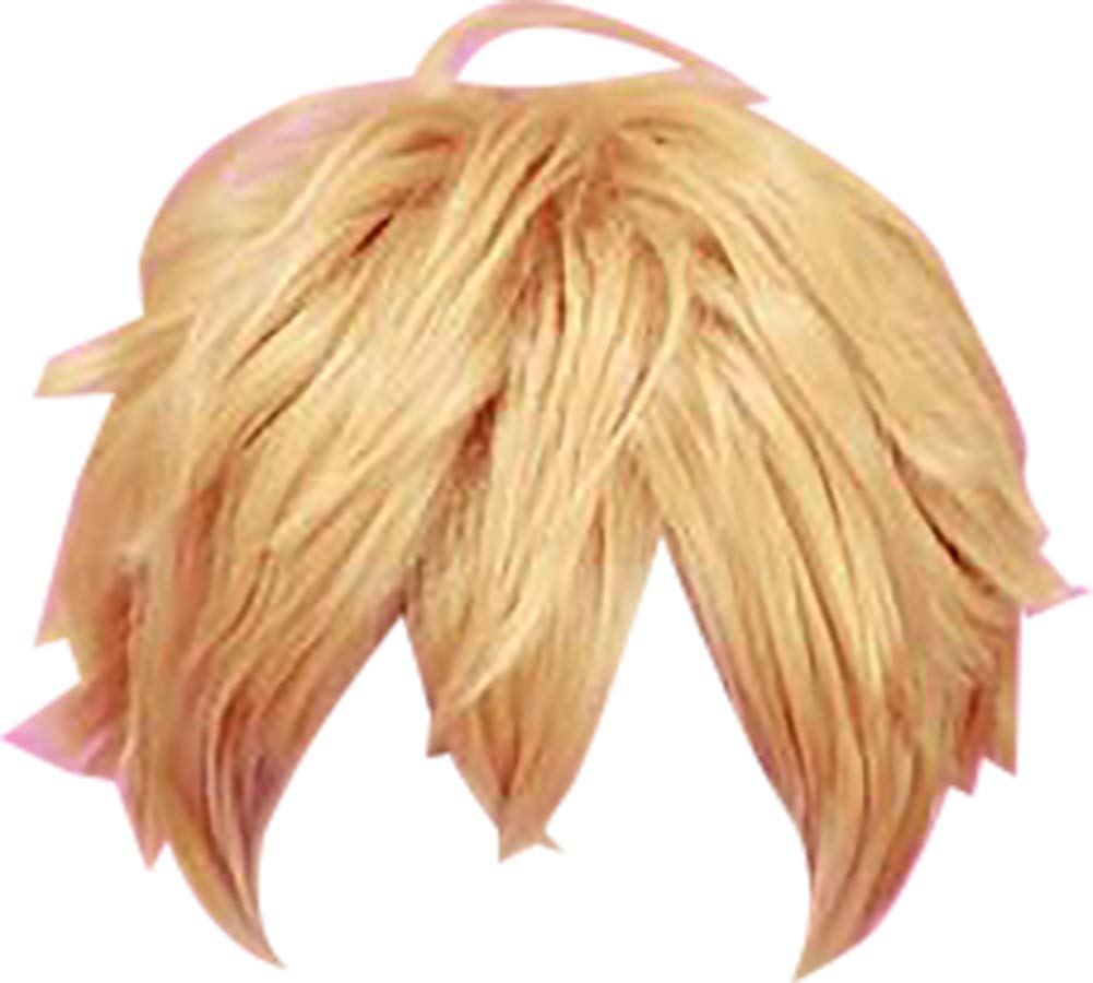 Etasy Free Hazuki Nagisa Golden Cosplay Wig - Anime Costume Wig for Cosplay, Halloween, Parties & Conventions