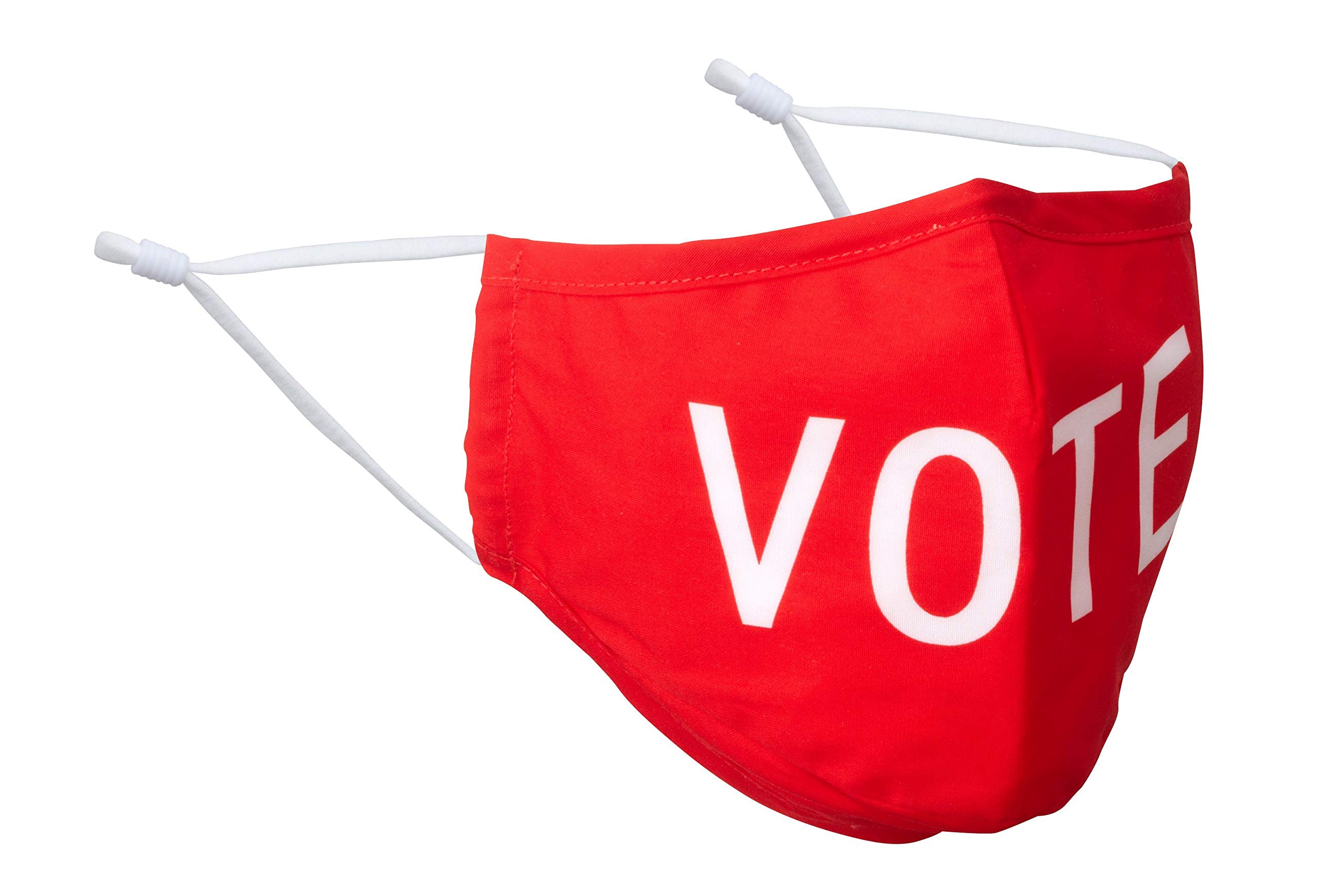 Ballot Red Face Mask for Adults - Reusable & Breathable - Perfect for Travel, Work & Daily Protection