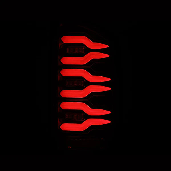02-06 Dodge Ram 1500 & 03-06 Dodge Ram 2500/3500 LED Tail Lights - LUXX Series Alpha Black - Upgrade Your Truck's Style & Visibility for Night Driving & Off-Road Adventures
