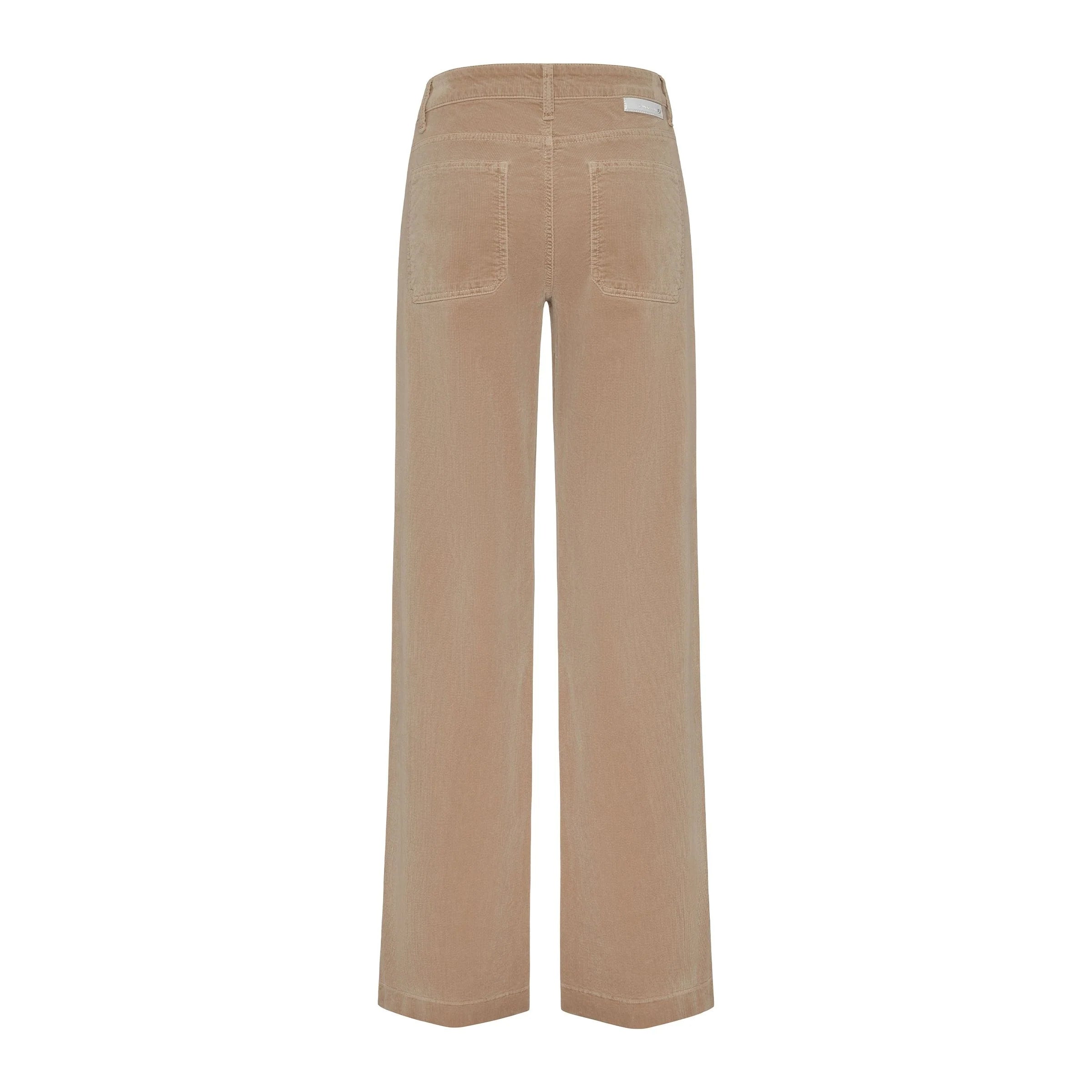 Ada Trousers Sand - Women's Lightweight Casual Pants for Summer, Beach & Outdoor Activities | Comfortable Stretchy Travel Pants