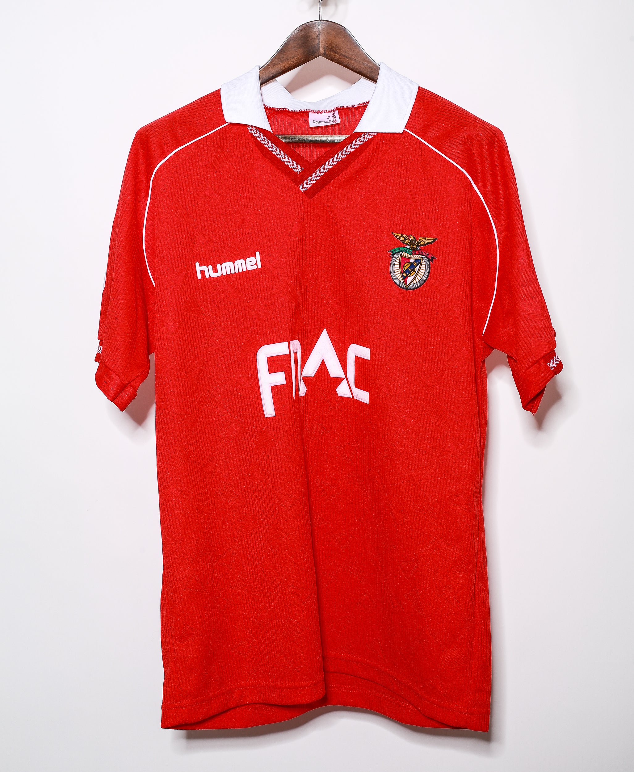 1991 Benfica Home Jersey XL - Vintage Football Shirt for Fans & Collectors - Perfect for Matchdays, Gifts & Memorabilia Display