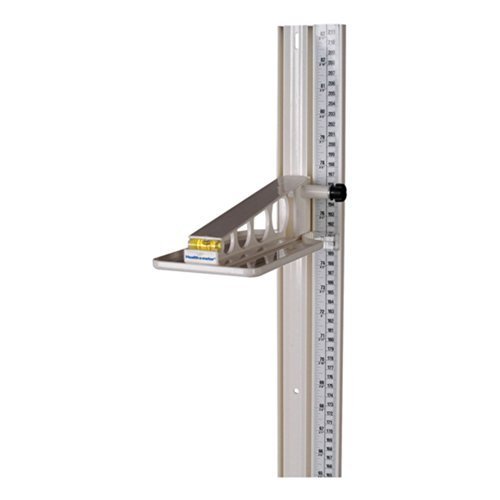 HealthOMeter PORTROD Plastic Wall Mount Height Rod - Accurate Measuring Tool for Home, Gym & Medical Use