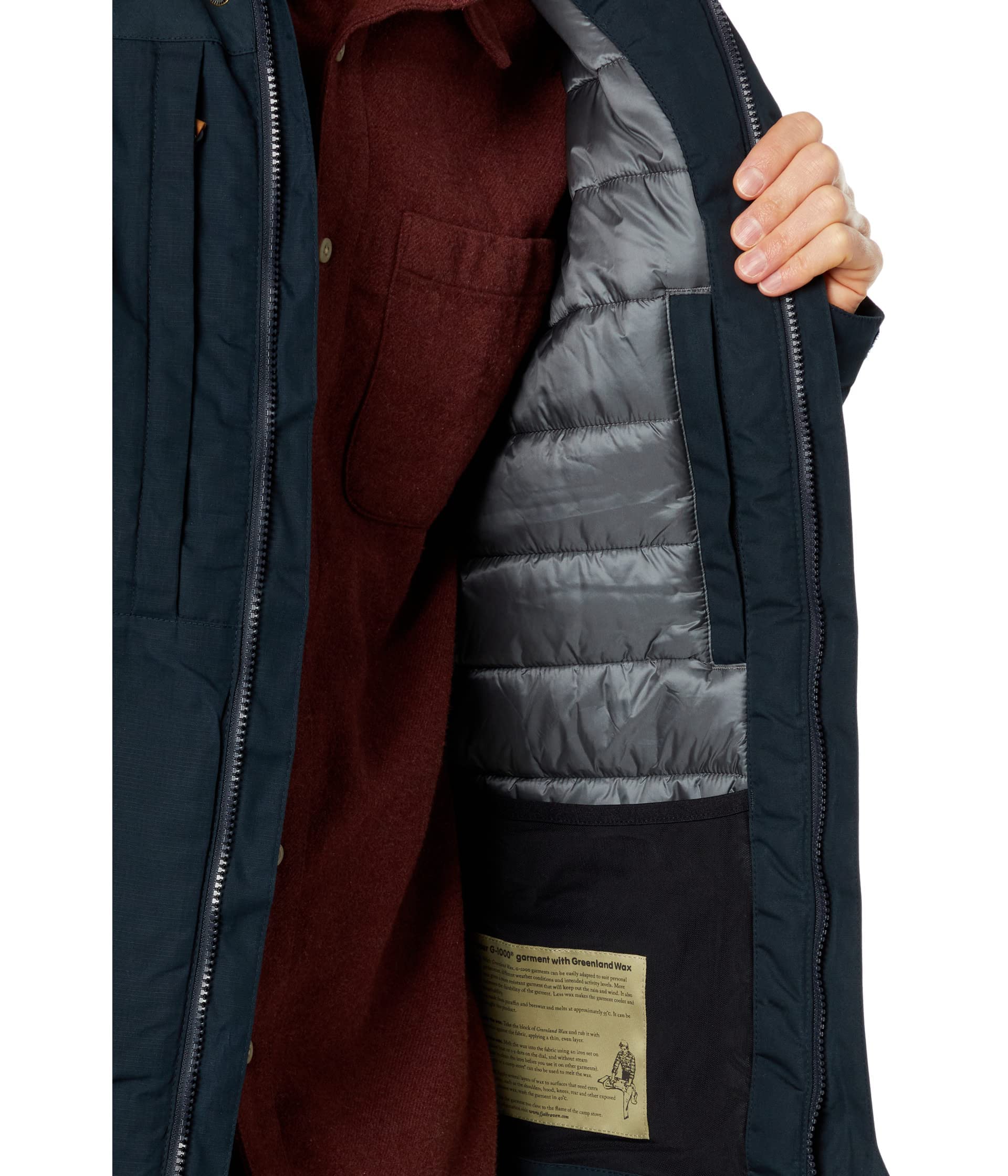 Fjallraven Men's Skogsö Padded Jacket - Lightweight Water-Resistant Outdoor Sport Coat for Hiking, Camping & Urban Wear | Size M