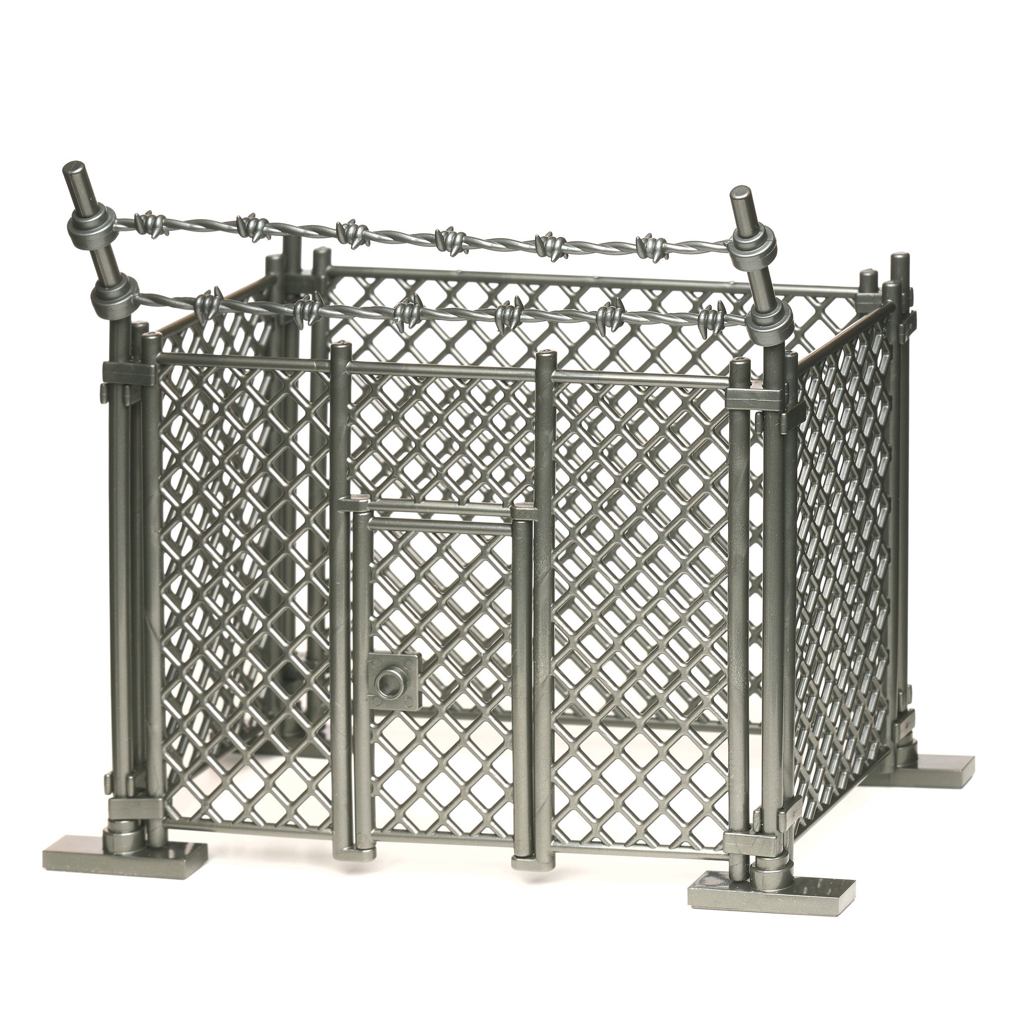 Premium Gunmetal Fence Kit - Durable Outdoor Metal Fencing System for Home Security & Garden Protection | Perfect for Backyard, Pool Area & Property Boundary