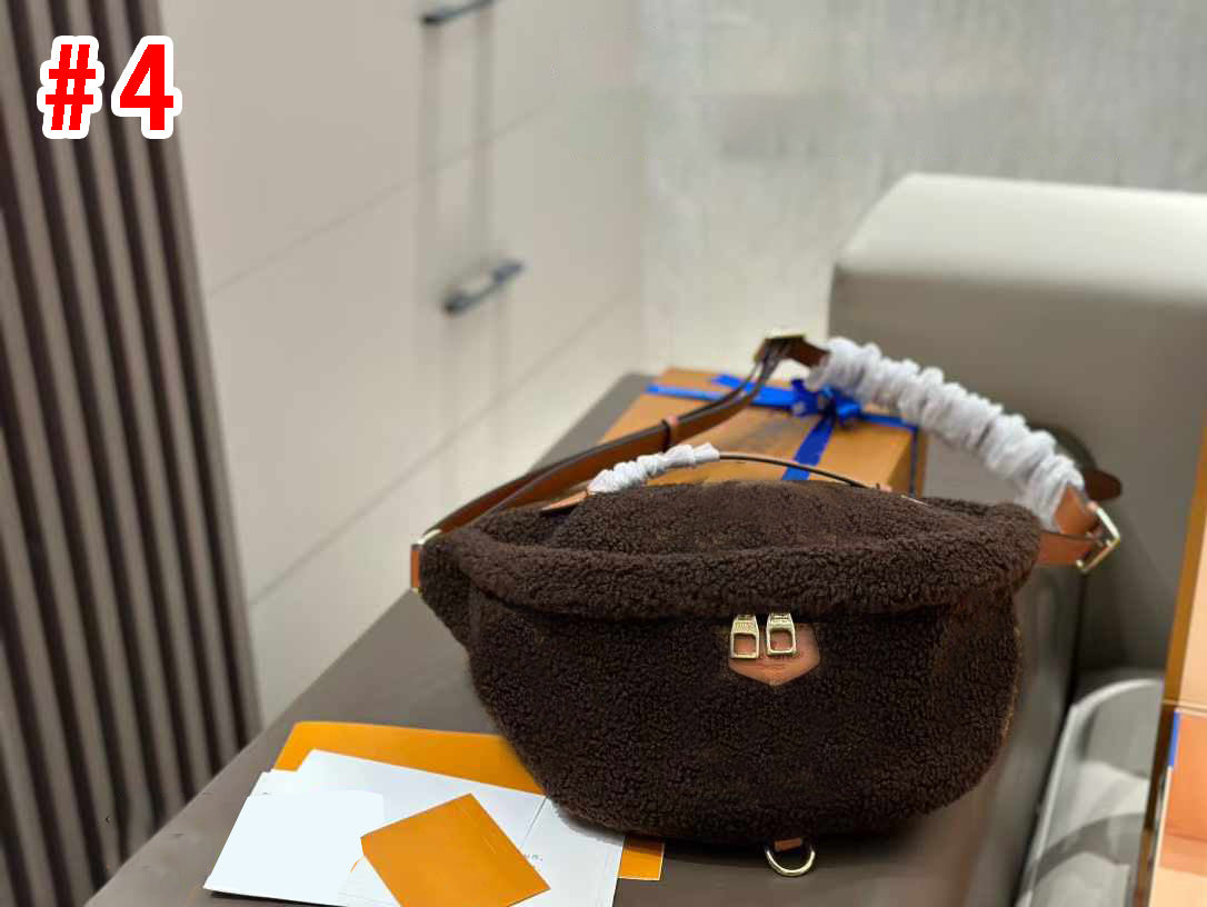Premium Lambswool Bum Bag - Soft & Stylish Waist Pack for Travel, Hiking & Everyday Use
