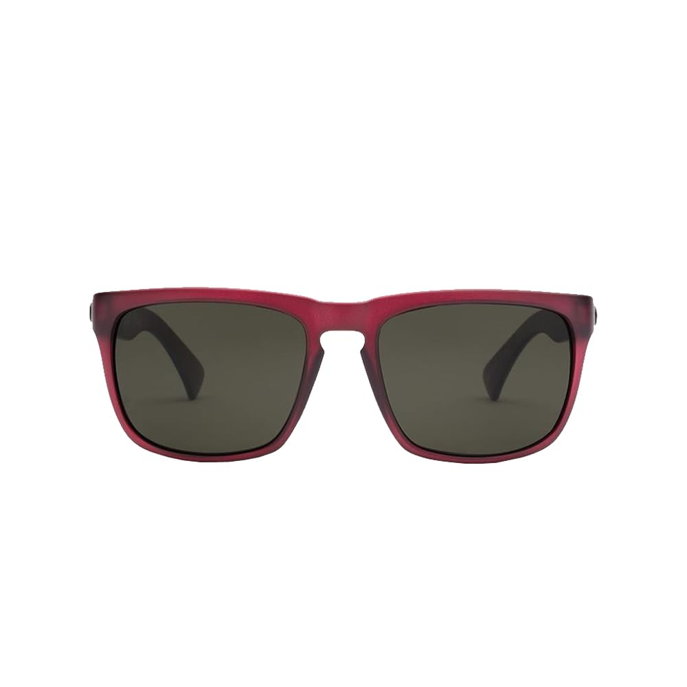 Electric Visual Knoxville XL JM Matte Boars Blood/Grey Polarized Sunglasses - Stylish UV Protection for Outdoor Sports & Driving