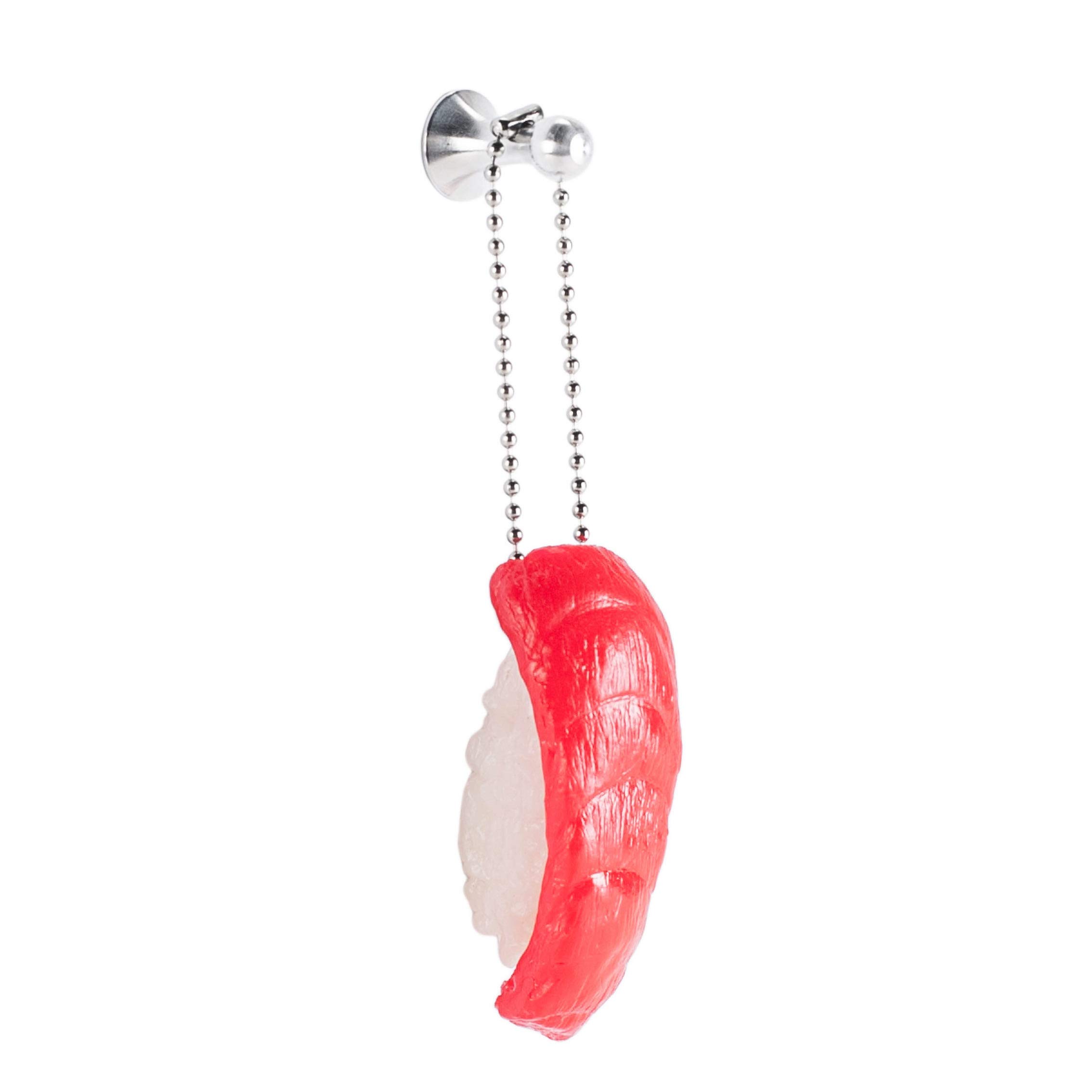 Premium Tuna Sushi Nigiri Keychain - Cute Japanese Food Anime Keyring for Backpacks, Gifts & Kawaii Accessories (Perfect for Sushi Lovers, Anime Fans & Unique Gift Ideas)