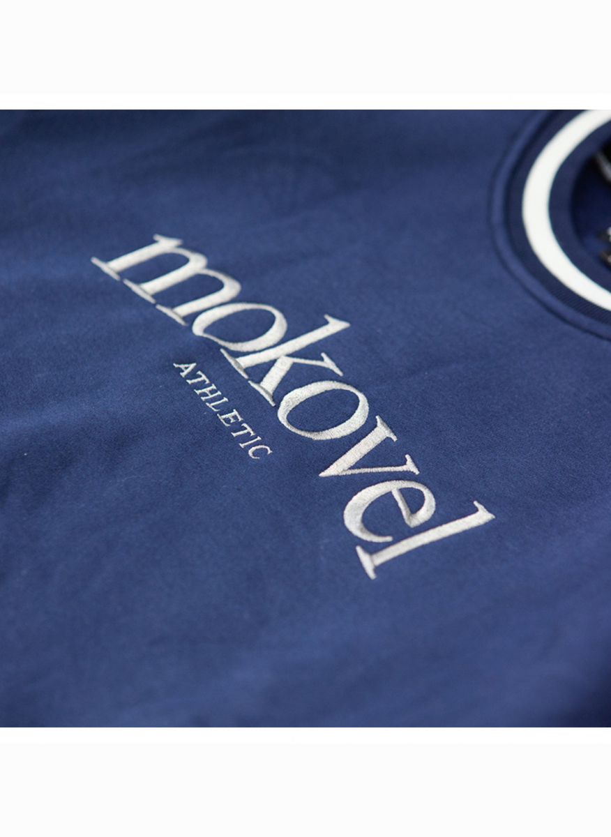 Mokovel Athletic Crewneck Sweatshirt for Men - Comfortable Workout & Gym Shirt - Perfect for Running, Training & Casual Wear