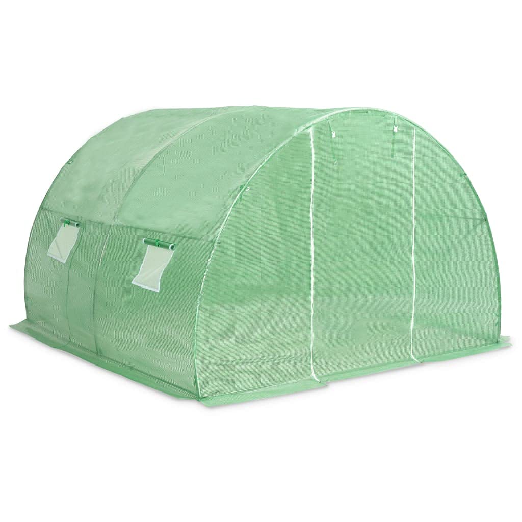 96.9 ft² Walk-in Greenhouse Tent with Ventilation & Door - Outdoor Plant Protection for Fruits, Vegetables & Flowers - Ideal for Gardening, Backyard Farming & Year-Round Plant Growth (118.1