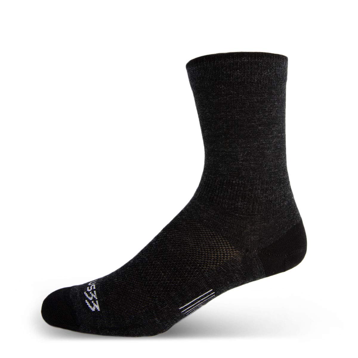 Premium USA Made Merino Wool Crew Socks for Hiking & Outdoor Adventures - Durable Comfort for Mountain Climbing, Camping & Trail Running