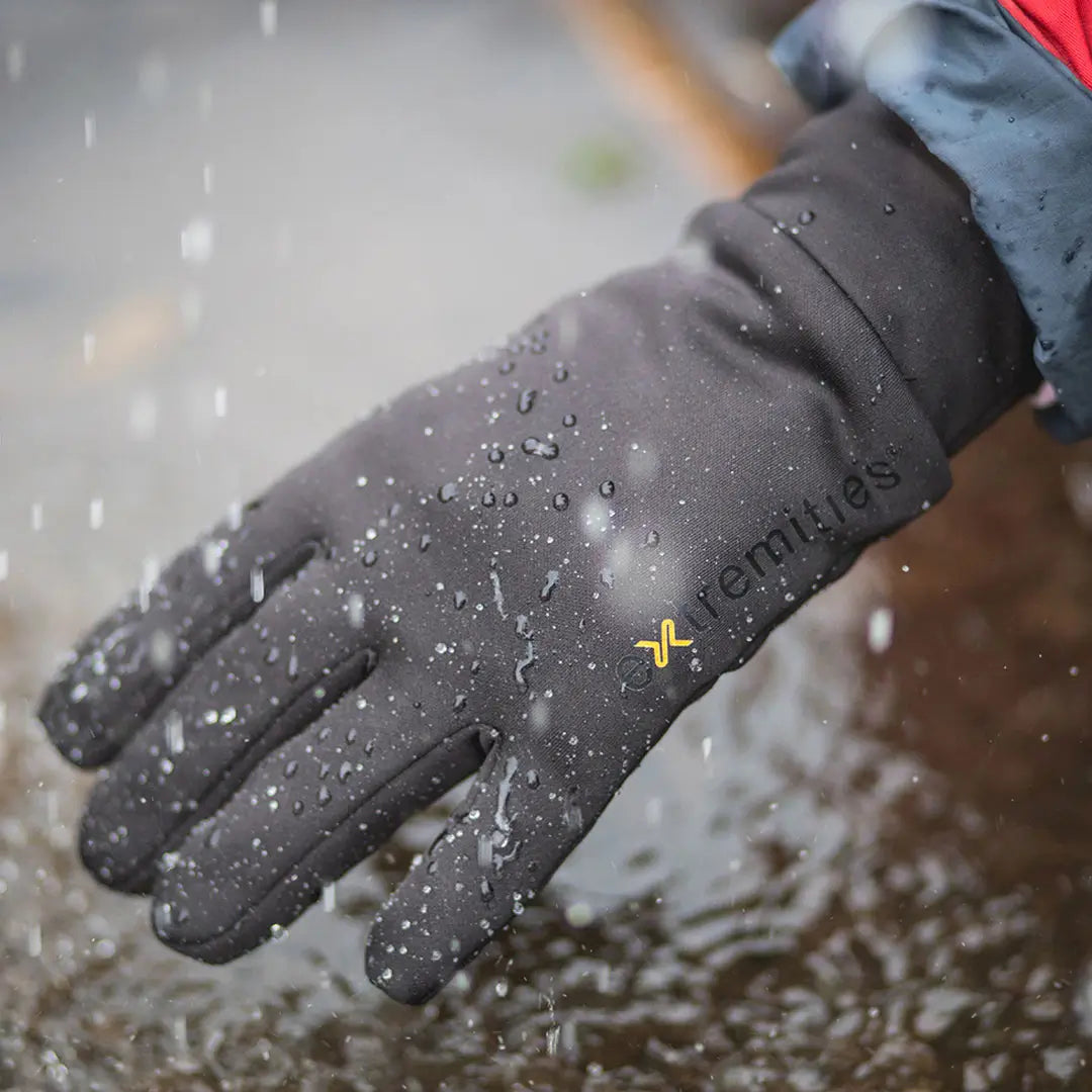 Waterproof Power Liner Gloves for Cold Weather - Thermal Insulated Winter Gloves for Skiing, Snowboarding & Outdoor Activities