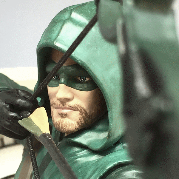 DC Comics Arrow TV Show Season 2 Bookends - Official Merchandise for Displaying DVDs & Collectibles | Perfect for Home Theater Decor and Superhero Fan Collections