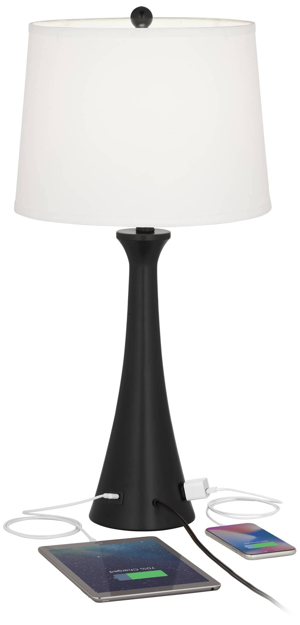 360 Lighting Karl Modern Table Lamps - Set of 2, 28.25