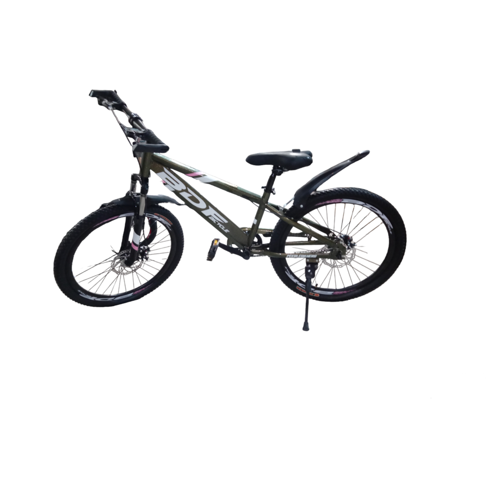 Premium BDF Carbon Steel Bicycle Frame with Shock-Proof Front Fork - 20 Inch Wheels - 6-Month Frame Warranty - Ideal for Urban Commuting & Off-Road Cycling Adventures