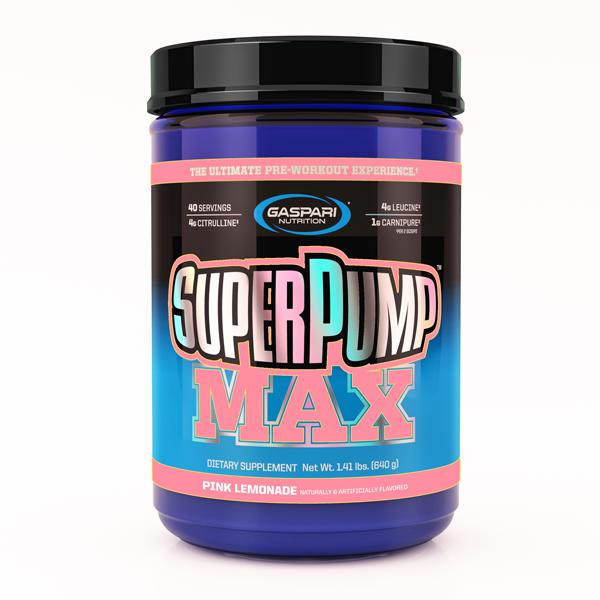 Gaspari Nutrition SuperPump MAX - Premium Pre-Workout Supplement for Energy, Focus & Muscle Pumps | Ideal for Gym, Bodybuilding & Intense Training Sessions