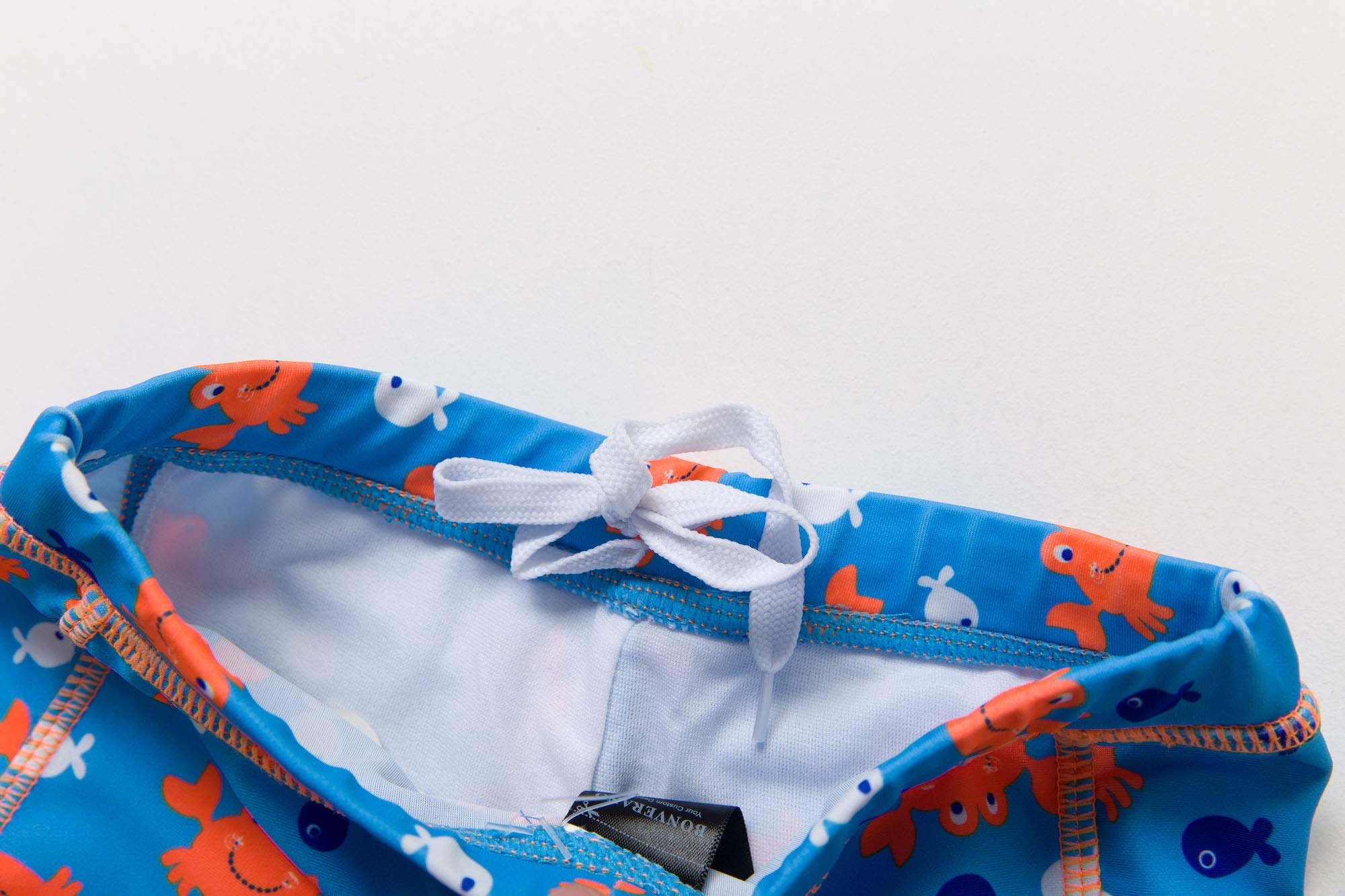 Baby & Toddler UPF 50+ Sun Protection Swim Trunks with Matching Sun Hat - Quick Dry Board Shorts for Beach, Pool & Summer Outdoor Activities