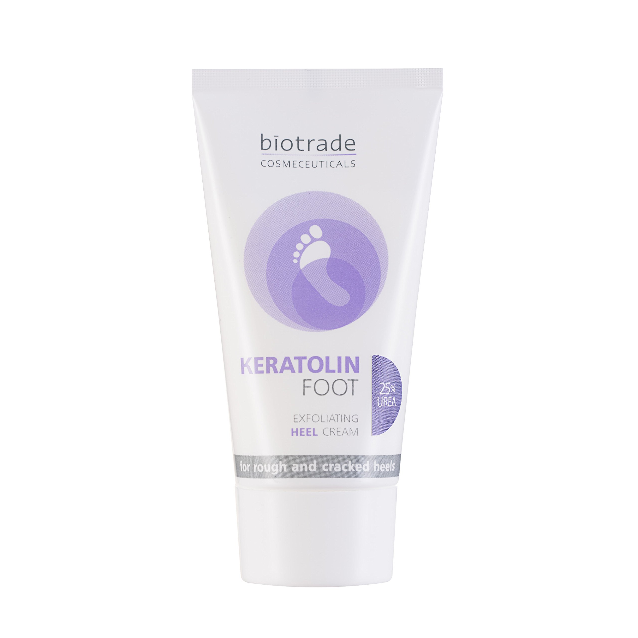 Biotrade Keratolin Foot Cream for Extremely Dry Feet & Cracked Heels - 50ml Moisturizing Treatment for Soft & Smooth Skin - Perfect for Pedicures, Daily Foot Care & Cracked Heel Repair