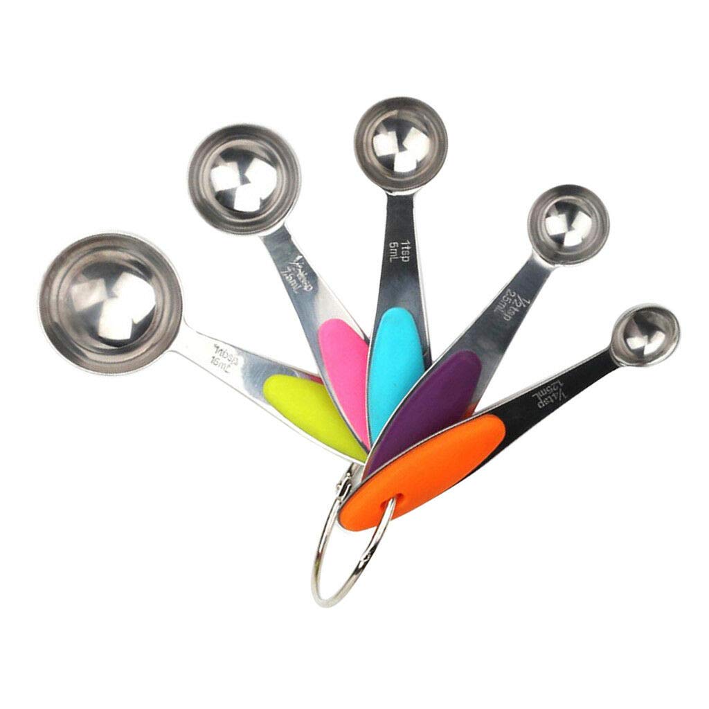Premium 10-Piece Stainless Steel Measuring Cups and Spoons Set - Accurate Baking & Cooking Tools for Professional Chefs & Home Bakers | Ideal for Measuring Dry & Liquid Ingredients, Meal Prep, and Recipe Creation