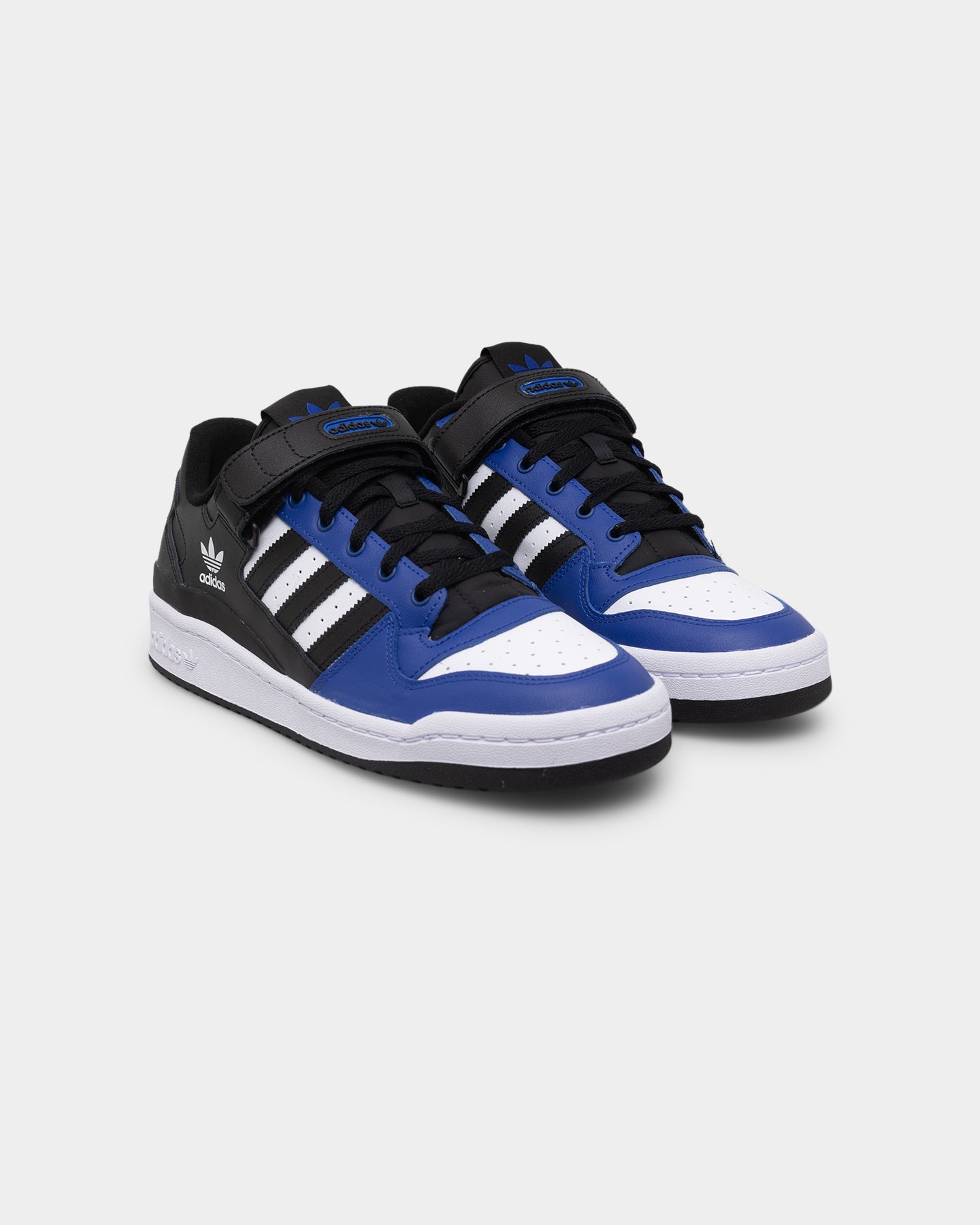 Adidas Forum Low Sneakers for Men & Women - White/Pulse Blue - Casual & Streetwear Shoes for Everyday Comfort & Style