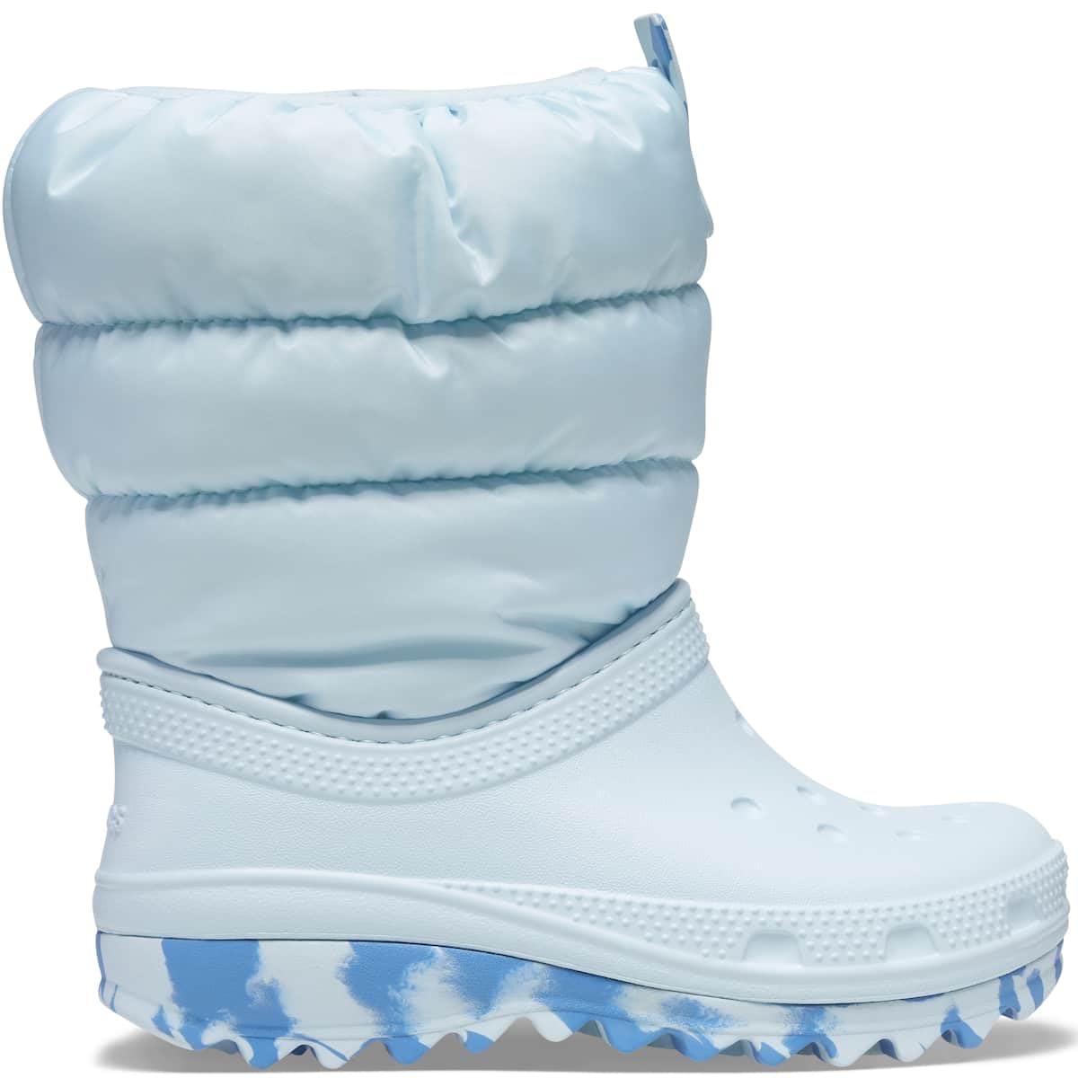 Crocs Kids' Classic Neo Puff Boot - Waterproof Winter Snow Boots for Boys & Girls - Perfect for Outdoor Play, Snow Days & Cold Weather Adventures