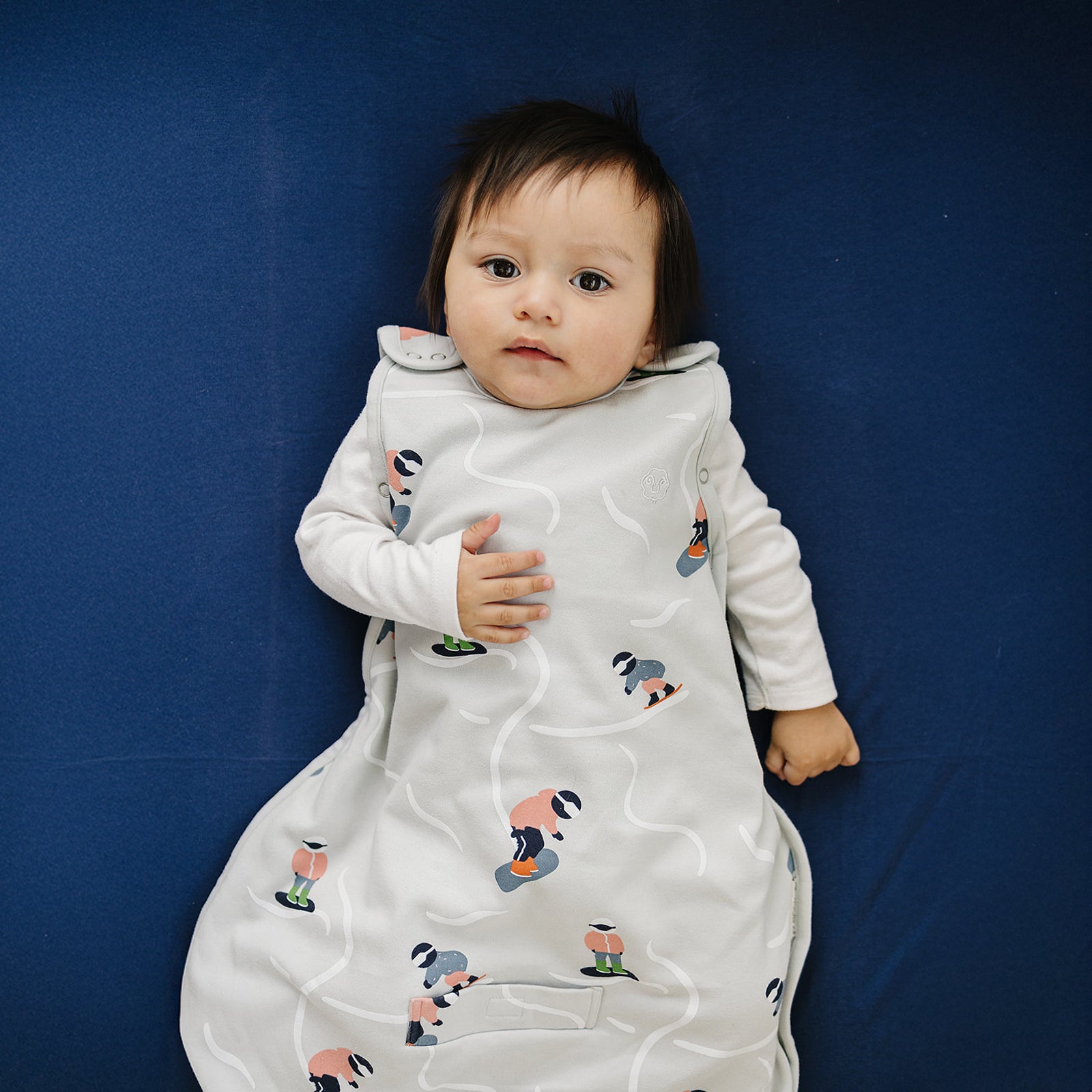 4 Season Baby Sleep Sack - Merino Wool & Organic Cotton for 2 Months to 2 Years - Warm Winter Sleeping Bag for Infants & Toddlers - Perfect for Nursery, Travel & Snowboarding Adventures