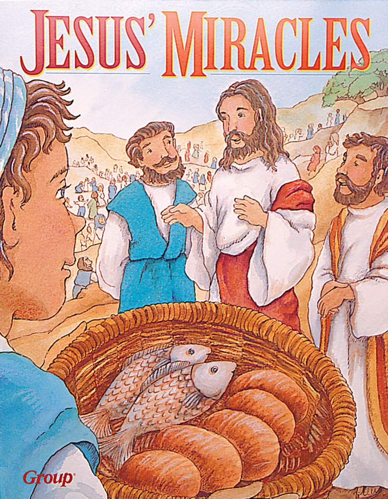 Bible Big Books: Jesus' Miracles - Illustrated Bible Stories for Kids & Sunday School Teaching | Christian Education & Family Devotional Time