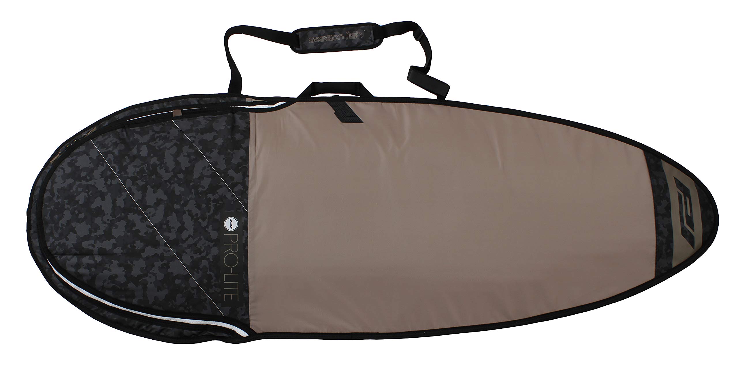Premium Session Fish/Hybrid/Mid-Length Surfboard Travel Bag - Waterproof Protective Cover for Surfboards 5'6