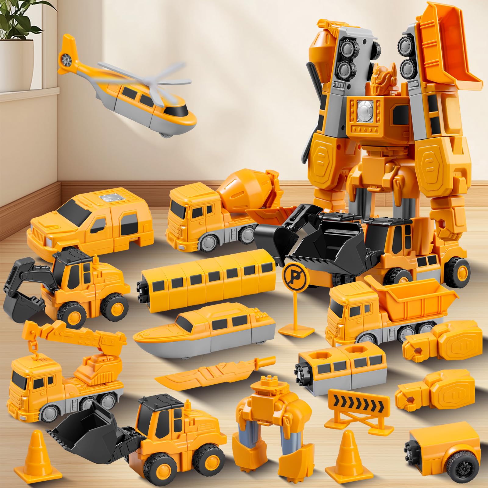 Magnetic Building Blocks for Kids Ages 3-8 - STEM Educational Toys, Montessori Sensory Learning, Autism-Friendly Engineering Car Toys for Boys & Girls - Spark Creativity with Transformable Magnetic Tiles | Perfect for Classroom, Playroom & Home STEM Activities