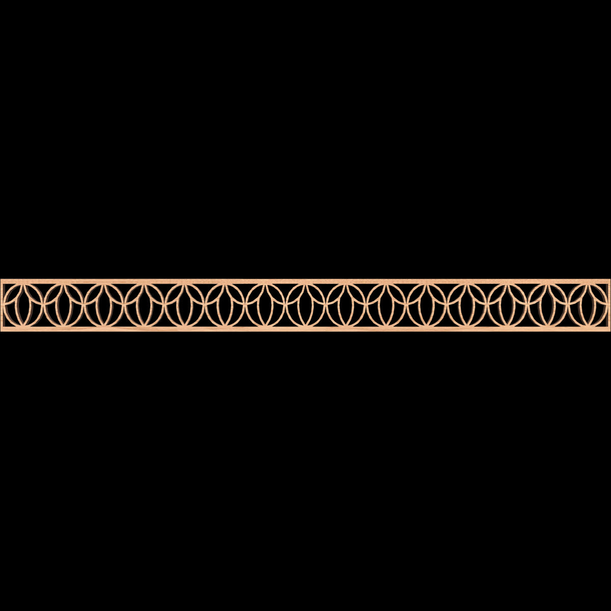 Shoshoni Fretwork Moulding - Handcrafted Wooden Wall Decor for Home & Office - Perfect for Living Room, Bedroom, and Office Decorations