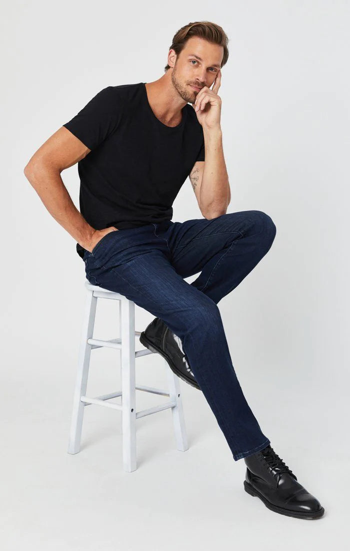 Mavi Steve Jeans for Men - Slim Fit Stretch Denim Pants - Comfortable & Stylish for Casual Wear, Office, and Night Out