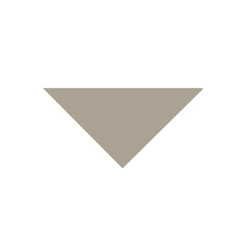 Winckelmans Granite Klinker Triangle 7x7x10 cm Light Gray - Perfect for Kitchen Backsplash, Bathroom Tiles & Outdoor Flooring