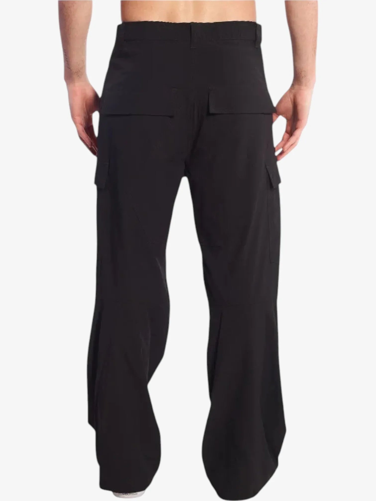 Volcom Baggy Cargo Pants for Men - Black Loose Fit Streetwear Trousers for Skateboarding & Urban Fashion