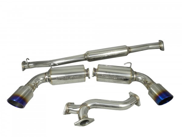 2013-2014 Scion FRS & Subaru BRZ Performance Cat-Back Exhaust System - High Flow Stainless Steel for Enhanced Sound & Power - Perfect for Street Racing & Car Enthusiasts