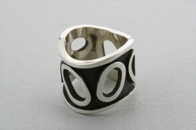 Inside Out Cutout Ring - Sterling Silver Jewelry for Women - Perfect for Everyday Wear & Special Occasions
