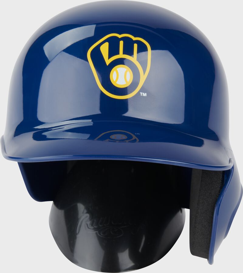 Milwaukee Brewers MLB Collectible Mini Batting Helmet - Authentic Baseball Memorabilia - FANZ Collectibles - Perfect for Display, Gifts & Sports Fan Collections