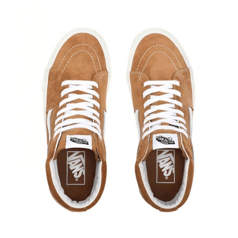 VN0A4BV618M Sk8 Hi Pig Suede Unisex Sneakers - Classic High-Top Skate Shoes for Men & Women | Perfect for Streetwear, Skateboarding & Casual Fashion