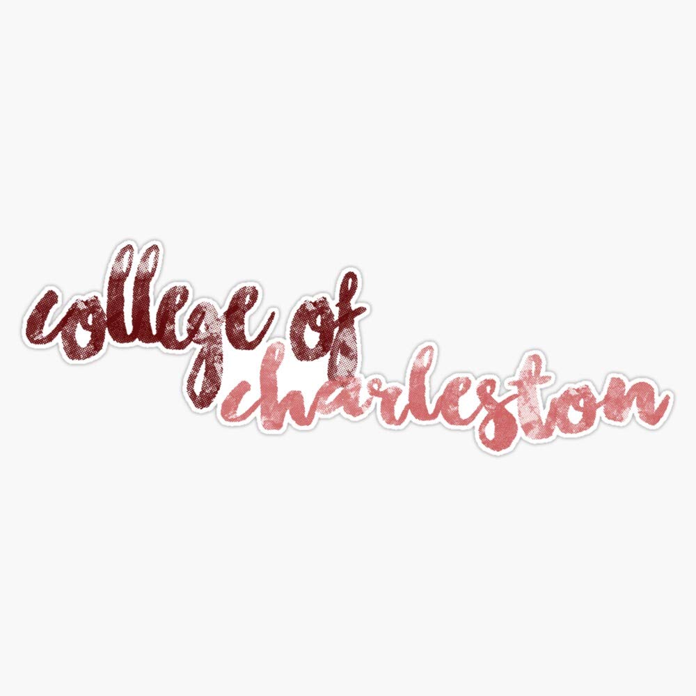 College of Charleston Vinyl Waterproof Sticker - 5