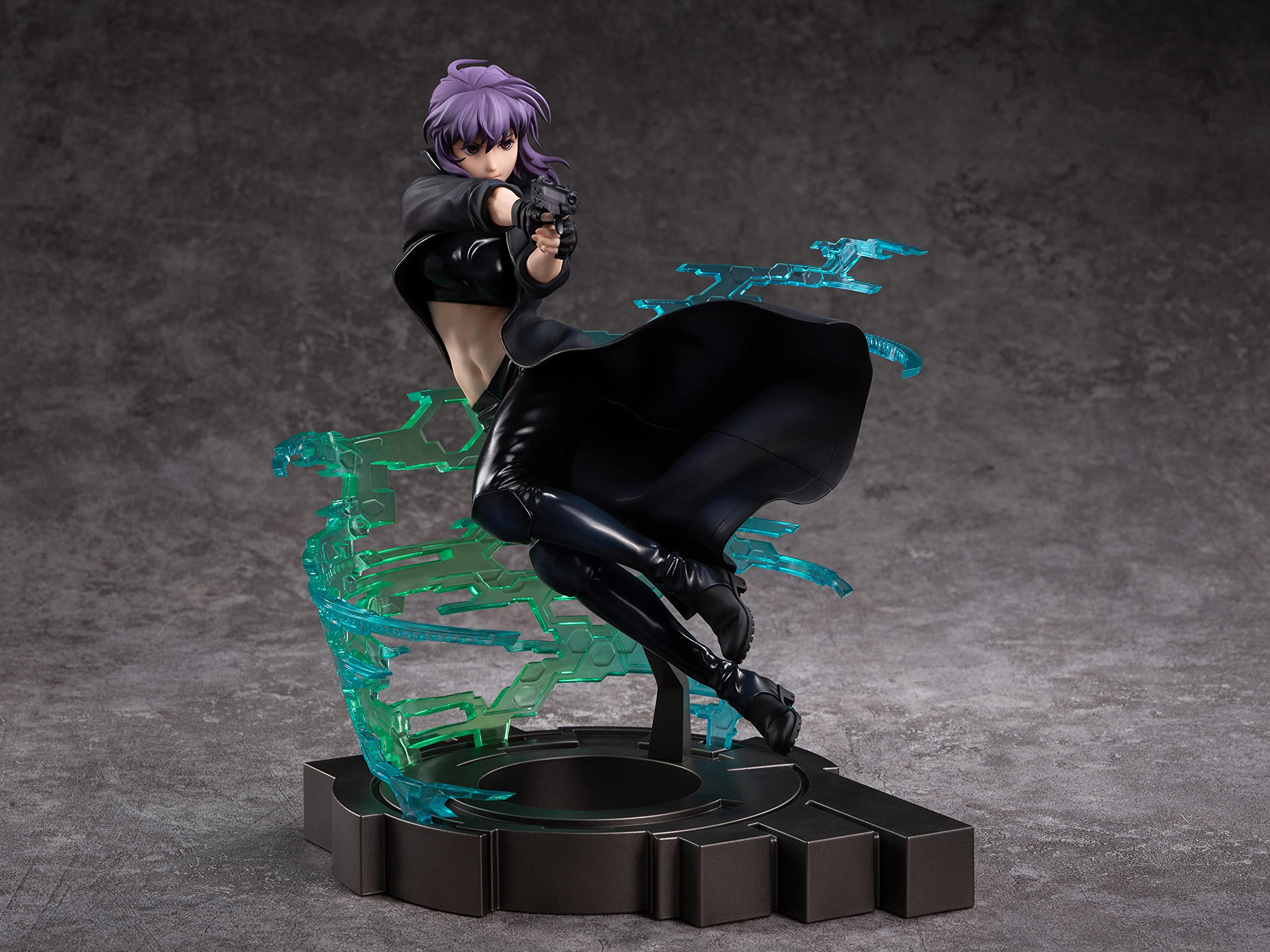 Ghost in The Shell: Stand Alone Complex 2nd GIG - Motoko Kusanagi 1:7 Scale PVC Figure - Anime Collectible for Fans & Display - Perfect for Home, Office, or Gaming Room Decor