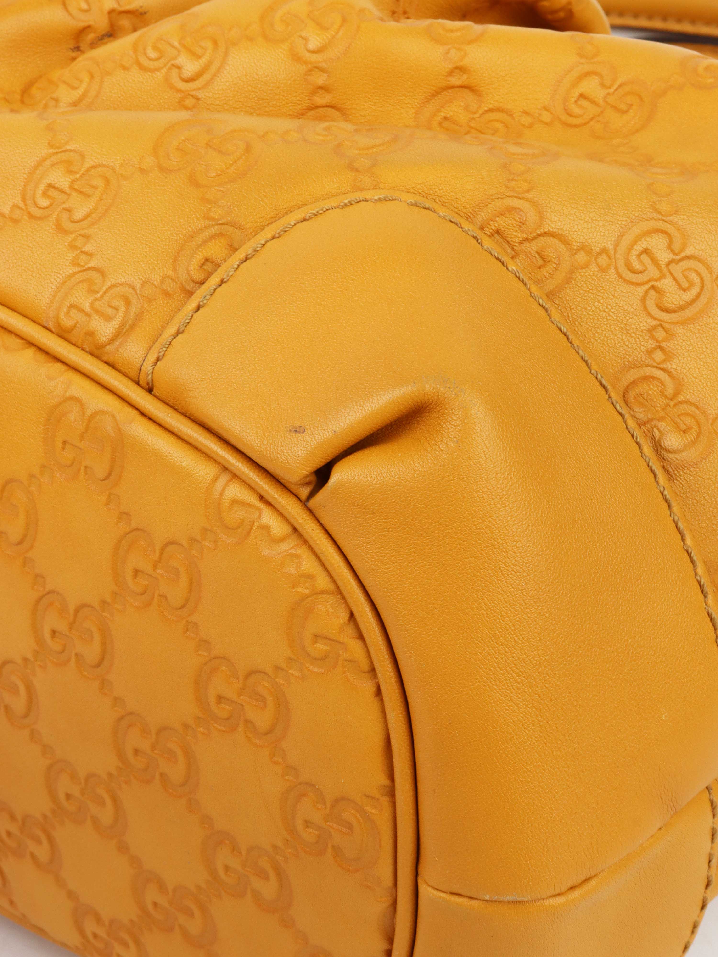 Gucci Mustard Boston Bag - Luxury Crossbody Handbag for Women, Fashionable Leather Shoulder Purse - Perfect for Work, Travel & Everyday Use