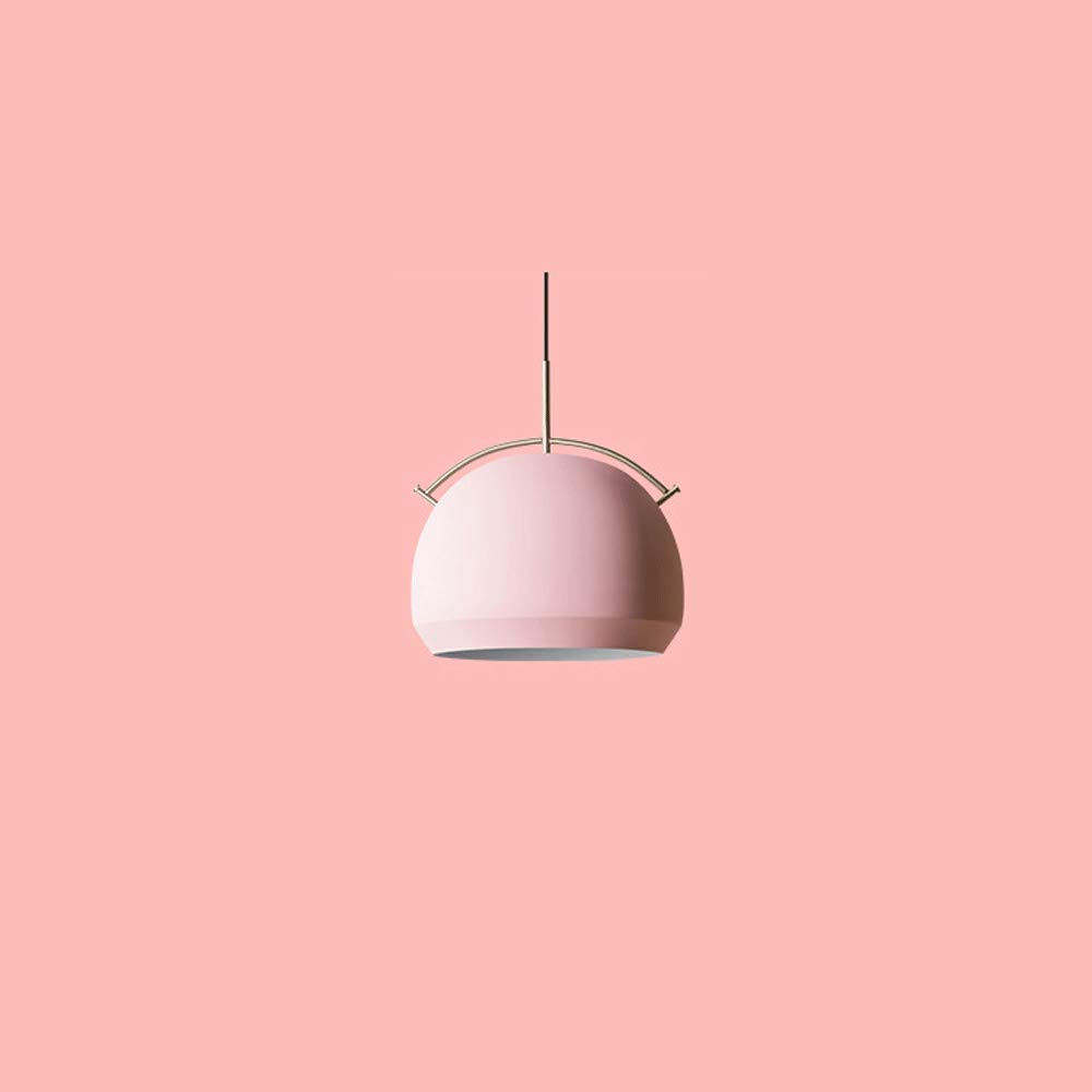Zpzzy Adjustable Pendant Light - Classic Macaron Droplight Chandelier for Flower Shops, Cafes & Restaurants | Creative Metal Suspension Lamp with Simple Ceiling Design | Perfect Decorative Lighting for Dining Tables & Commercial Spaces