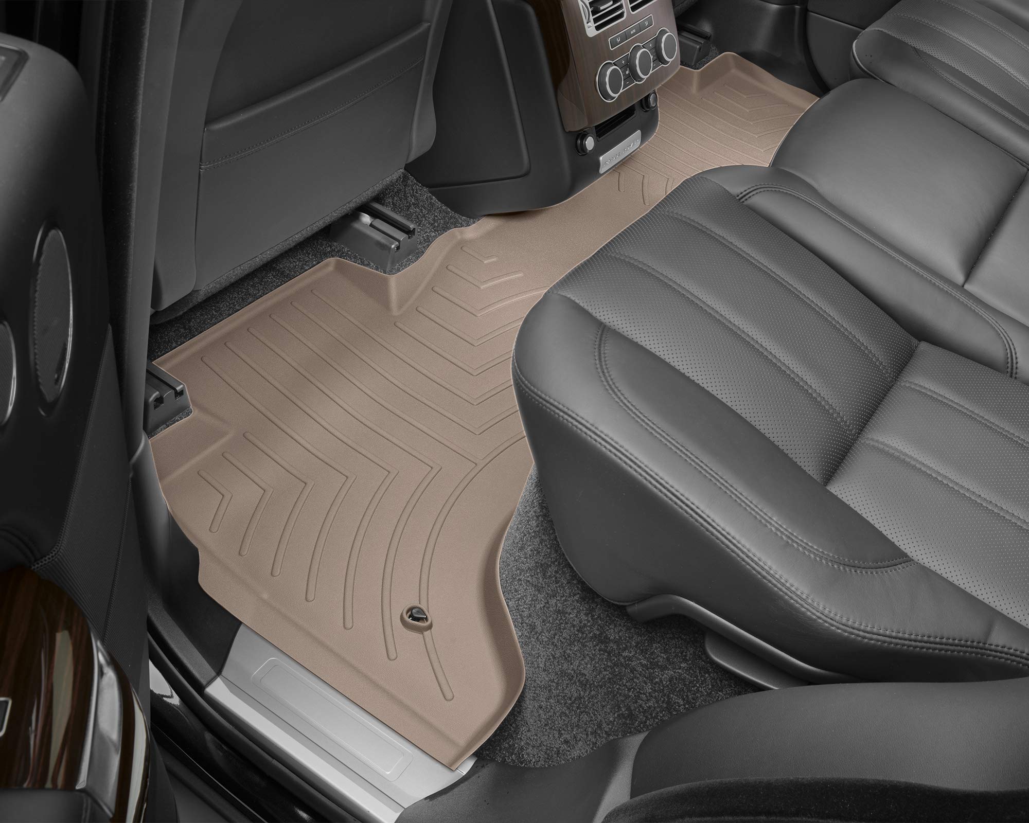 WeatherTech Custom Fit All-Weather Floor Mats for Cars & Trucks - Heavy Duty FloorLiner (Model 444803) | Perfect for Daily Commute, Off-Roading & Family Road Trips