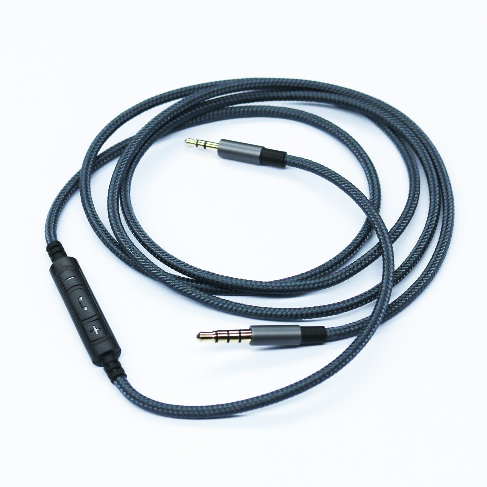Replacement Cable Remote & Microphone for Bose QC25 AE2 AE2i AE2w Headphones - Compatible with Apple iPhone, Samsung & Android Phones - Perfect for Travel, Workouts & Noise Cancellation