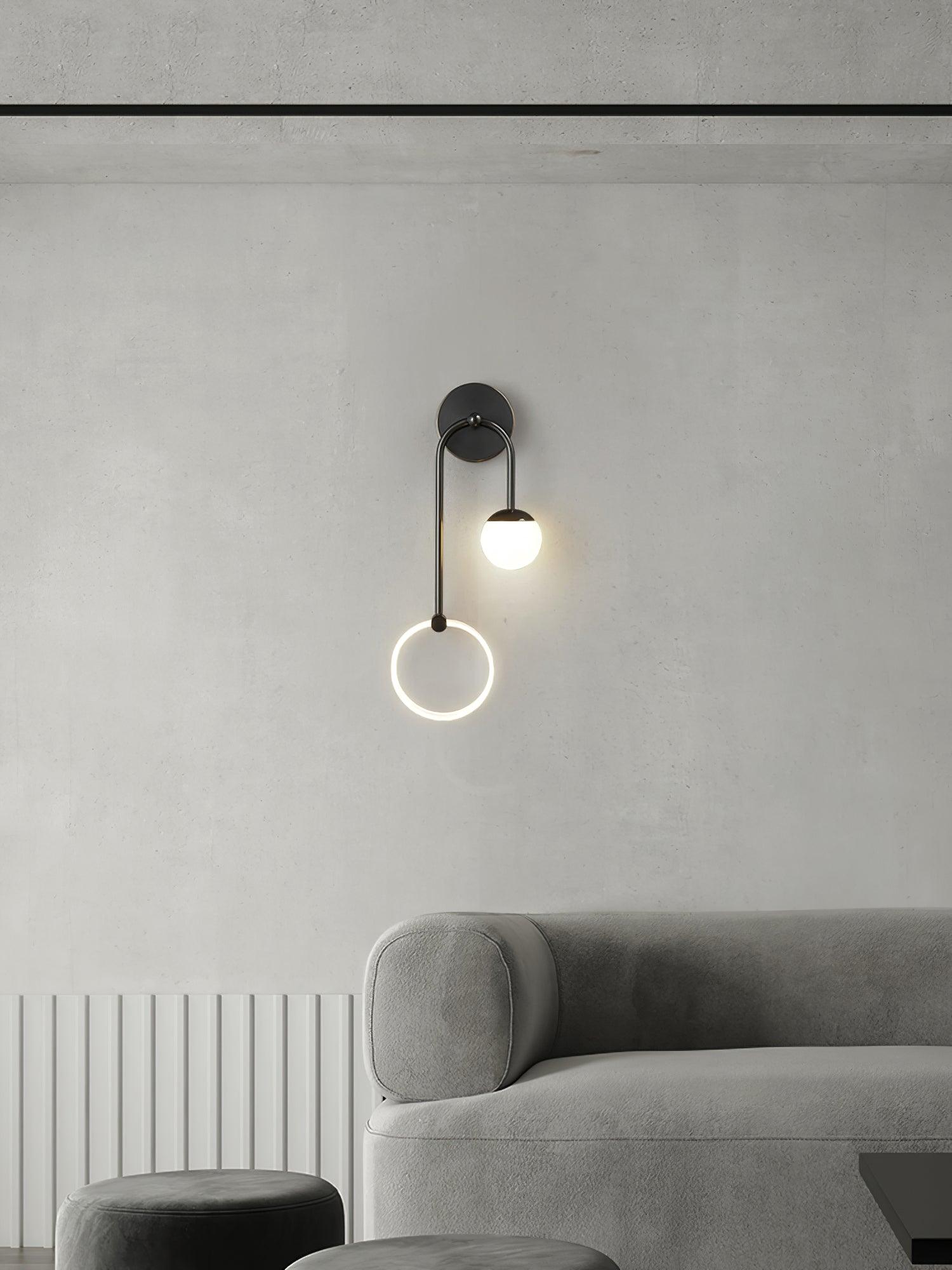 Modern LED Wall Light for Home & Office - Energy Efficient Dimmable Sconce with Adjustable Brightness - Perfect for Bedroom, Living Room, Hallway & Outdoor Patio Lighting