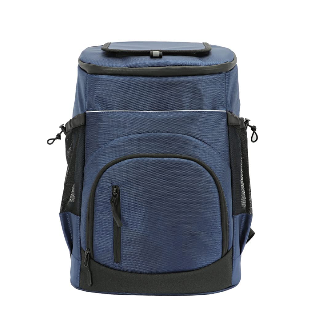KLHHG 33L Large Insulated Cooler Backpack - Polyester Beer Cooler for 36 Cans, Portable Thermal Food Storage Bag for Picnic, Camping, Beach & Outdoor Activities (Color: A)