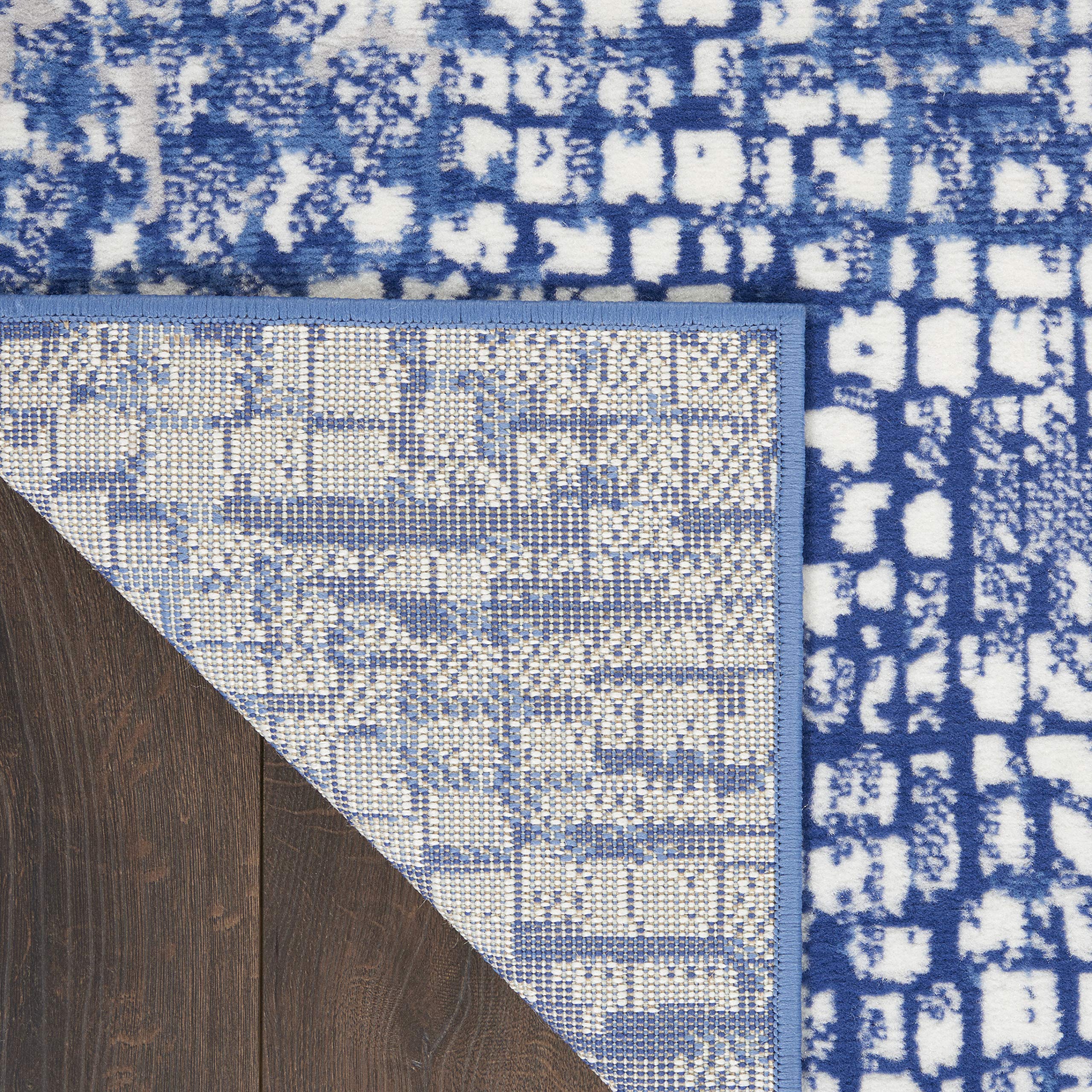 Nourison Whimsicle Abstract Ivory Navy 8'4